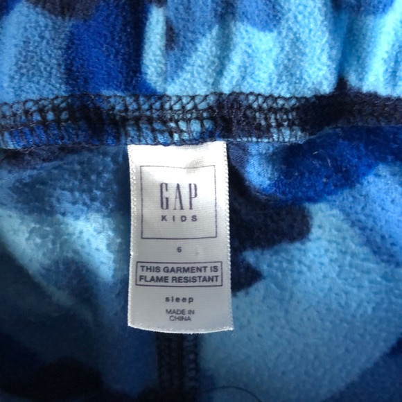 GAP Pajamas Gap Boys Camouflage Fleece Pajama Pants Poshmark